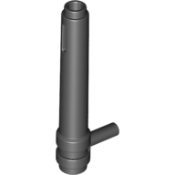 Lego válec 1x5 1/2 s madlem, černá (6195916, 4569407)